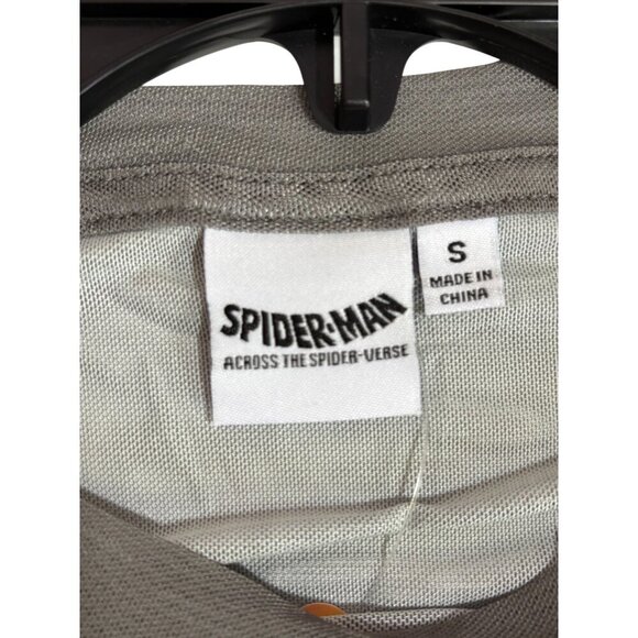 Spider-Man Across The Spider-Verse Spider-Gwen Graphic Crop Top Womens Small NWT - Picture 4 of 11